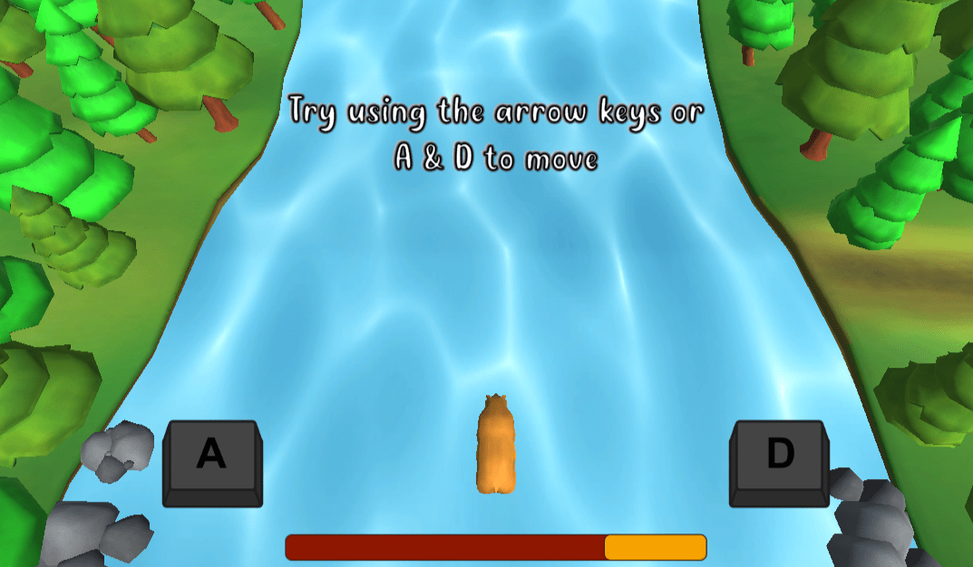 Salmon Rush control keys